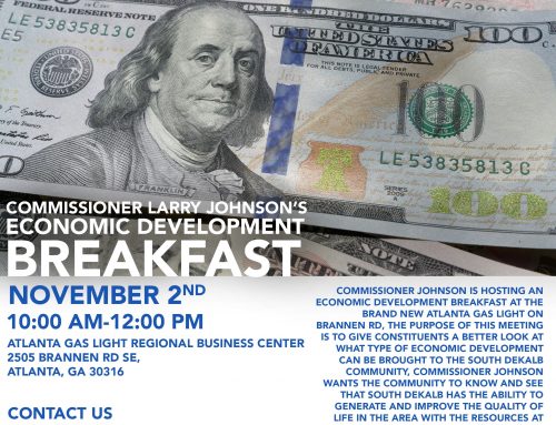 Commissioner Larry Johnson’s Economic Development Breakfast